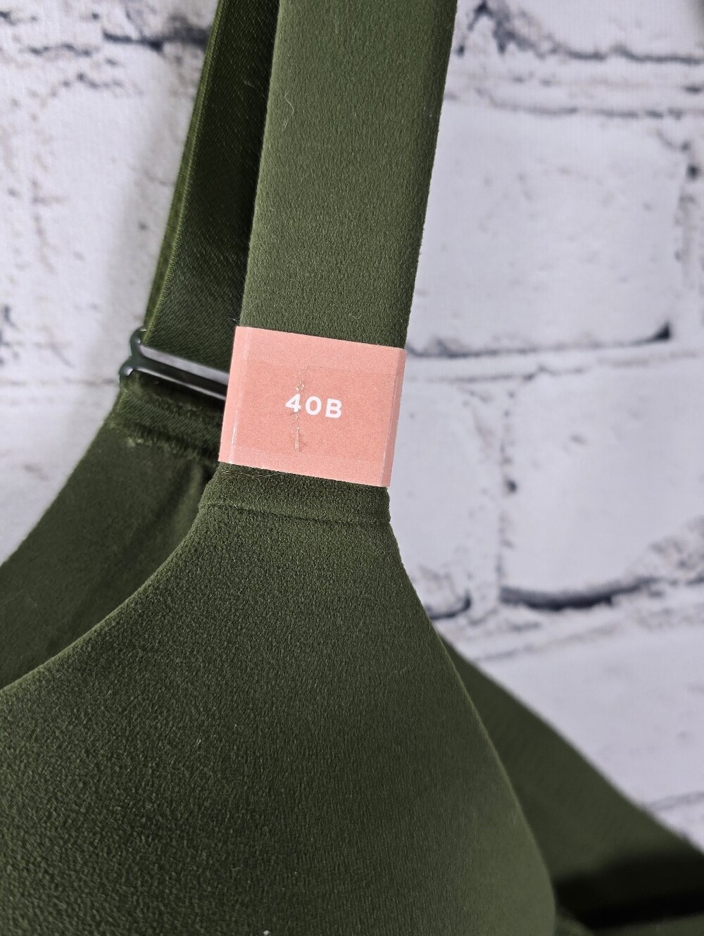 Cacique Olive Green Lightly Lined Full Coverage Bra Size 40B - Picture 2 of 7